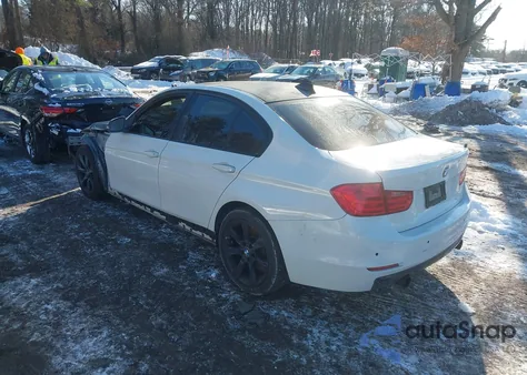 2014 BMW 335I xDrive z USA, uszkodzony, nr VIN WBA3B9C52EP459108